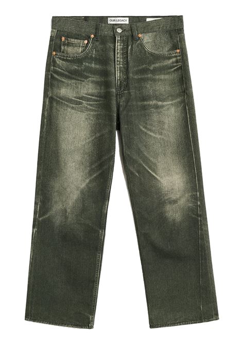 third cut jeans man black OUR LEGACY | M2265TD